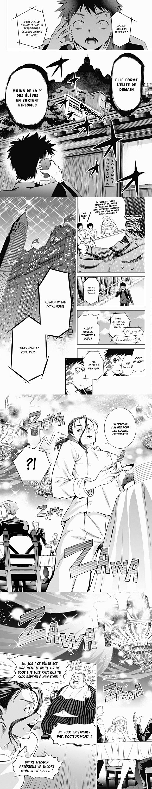 Read Food Wars FR Manga Online