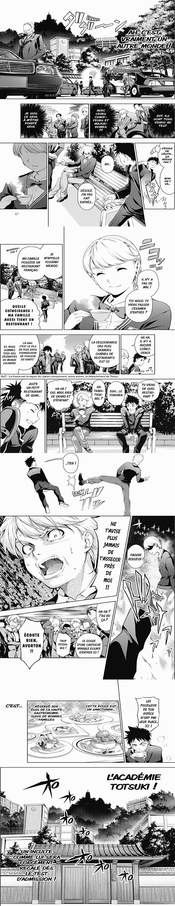 Read Food Wars FR Manga Online
