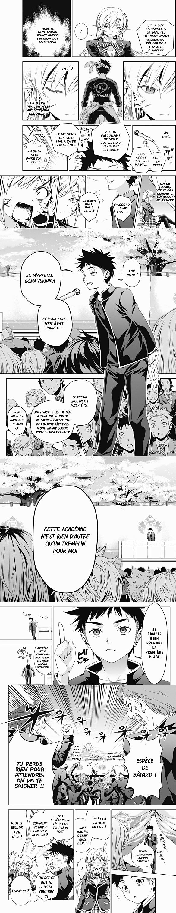 Read Food Wars FR Manga Online