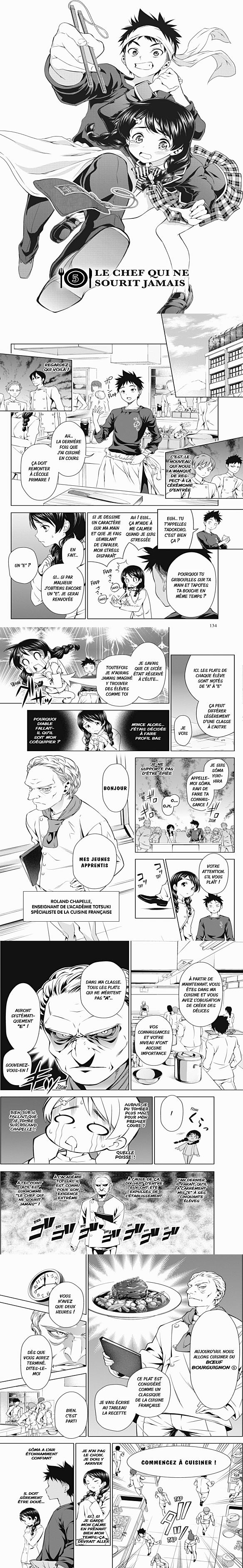 Read Food Wars FR Manga Online