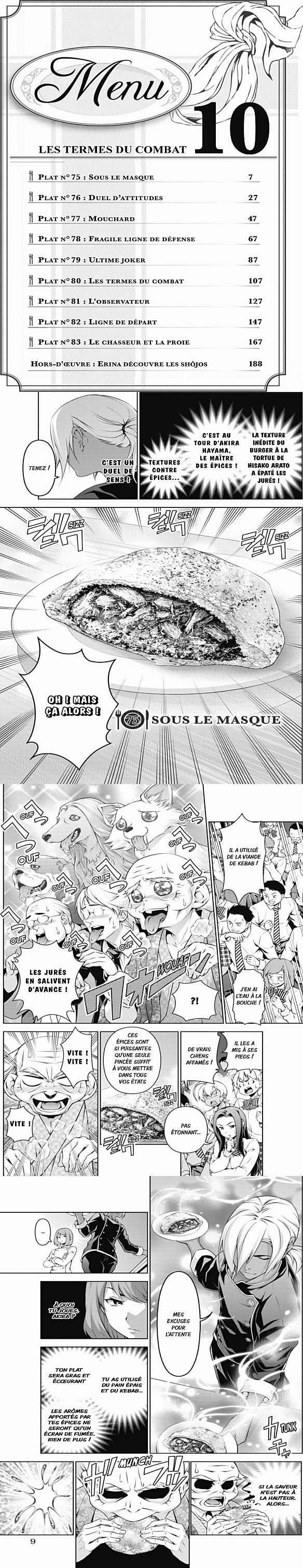 Read Food Wars FR Manga Online