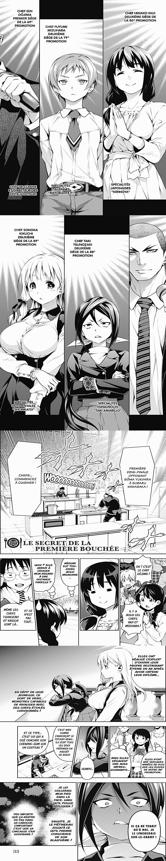 Read Food Wars FR Manga Online