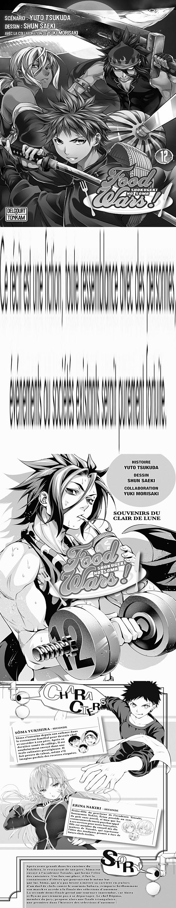 Read Food Wars FR Manga Online