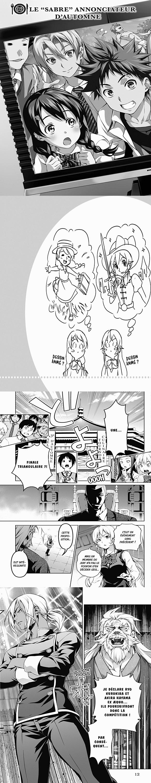 Read Food Wars FR Manga Online