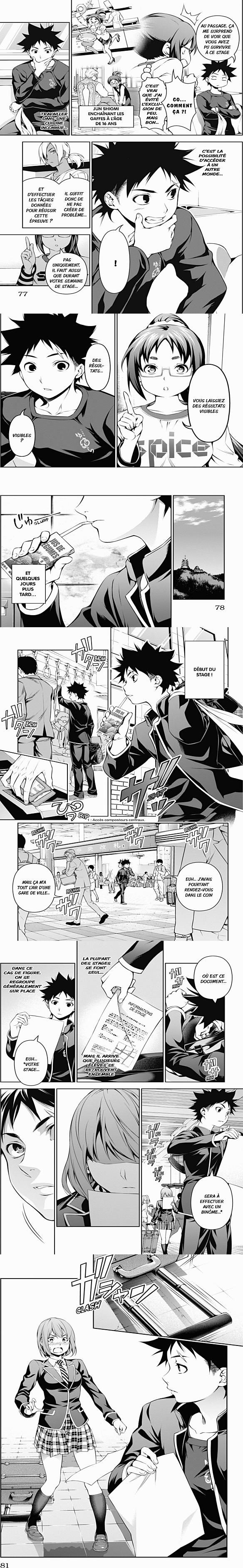Read Food Wars FR Manga Online