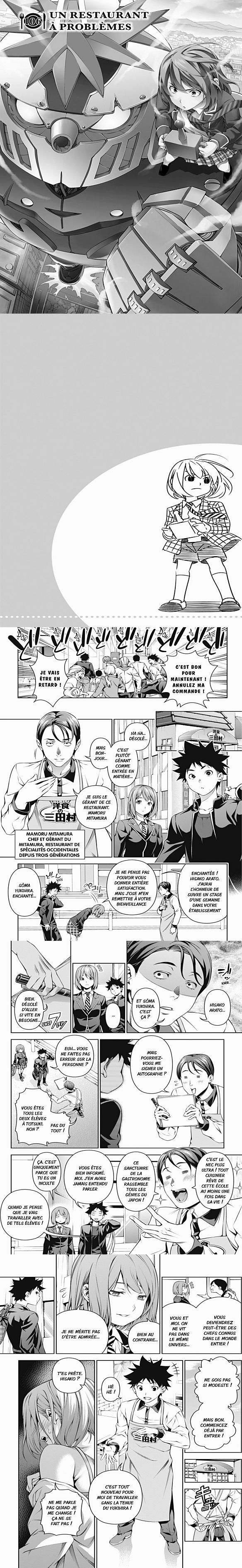 Read Food Wars FR Manga Online