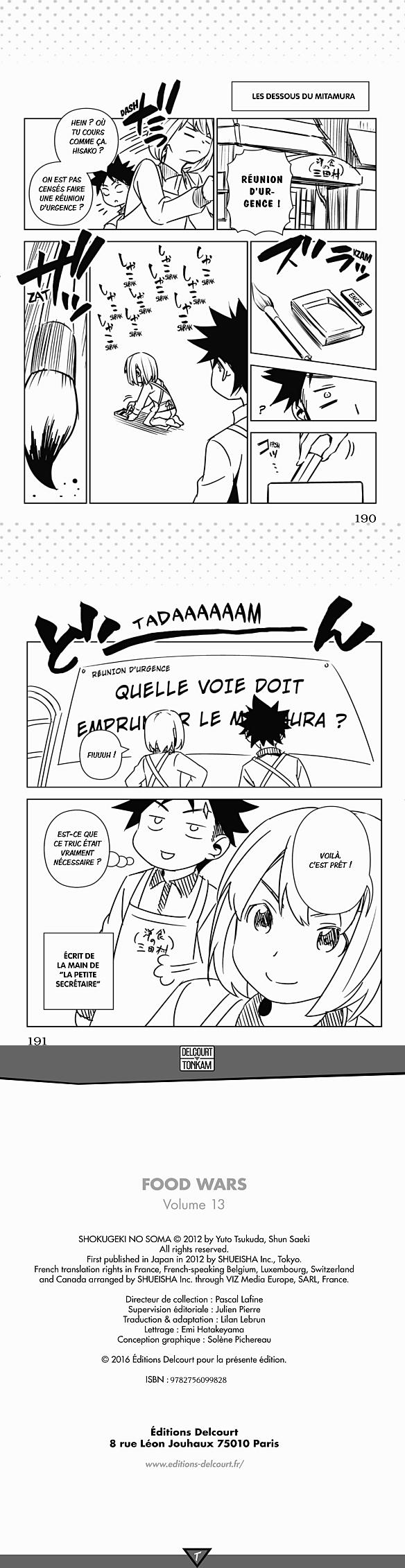 Read Food Wars FR Manga Online