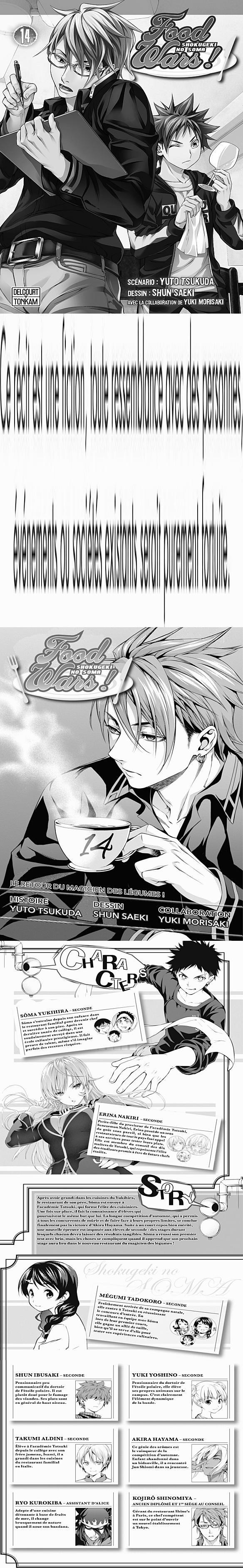 Read Food Wars FR Manga Online