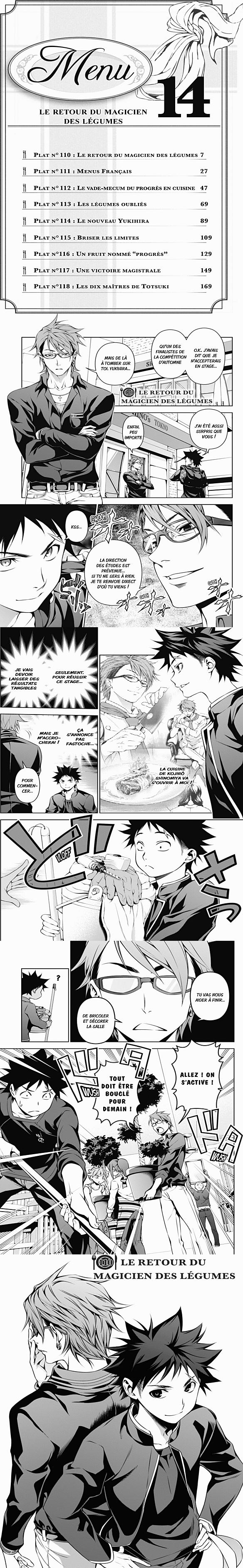 Read Food Wars FR Manga Online