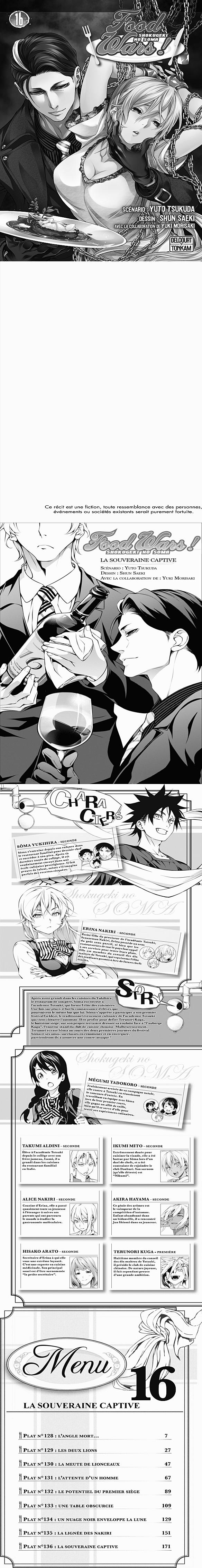 Read Food Wars FR Manga Online