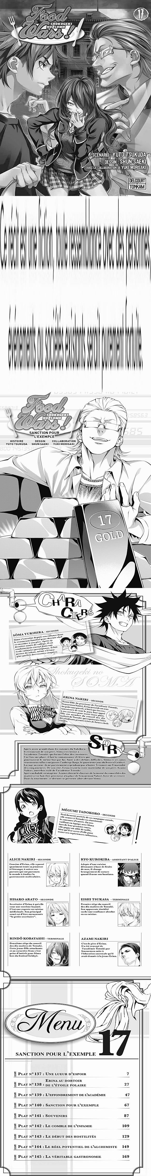 Read Food Wars FR Manga Online