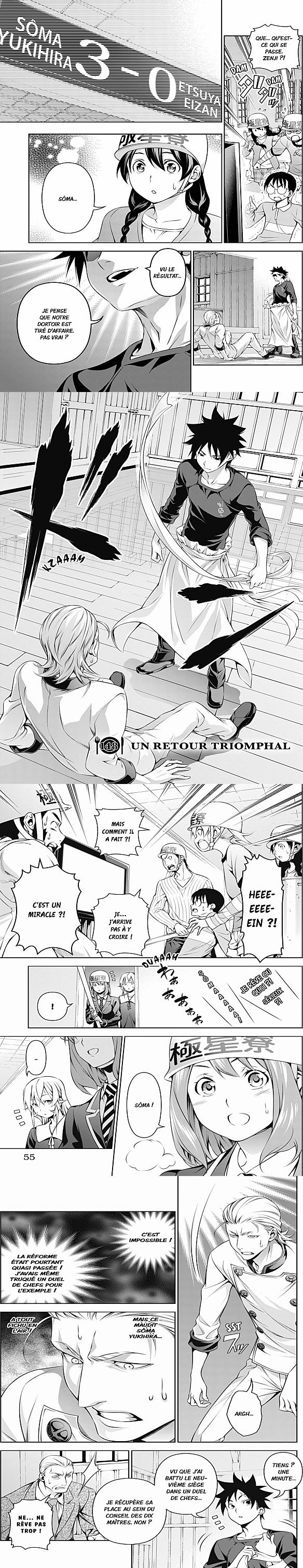 Read Food Wars FR Manga Online