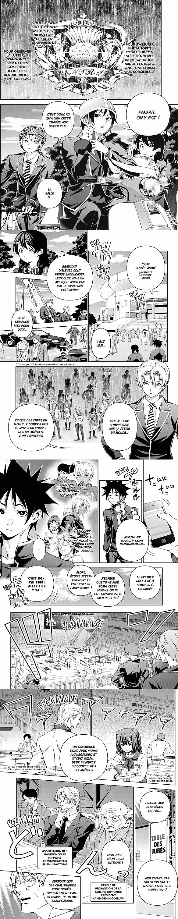 Read Food Wars FR Manga Online