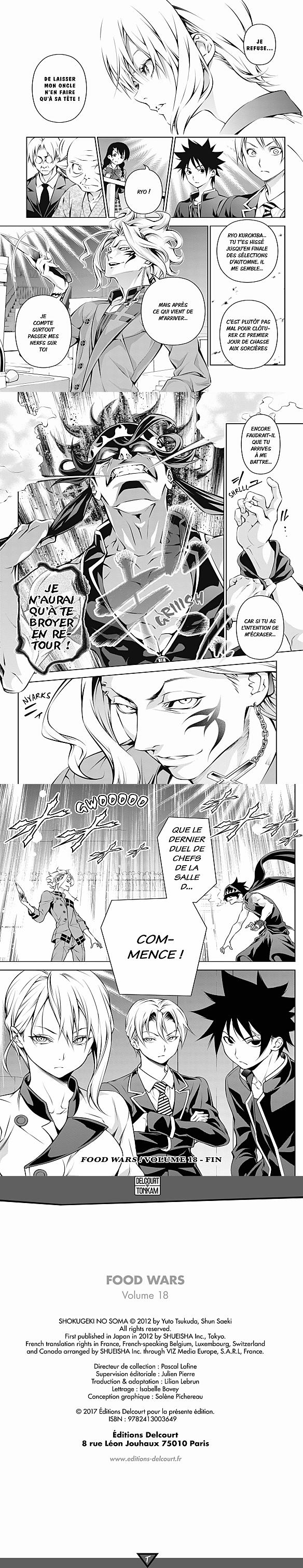 Read Food Wars FR Manga Online
