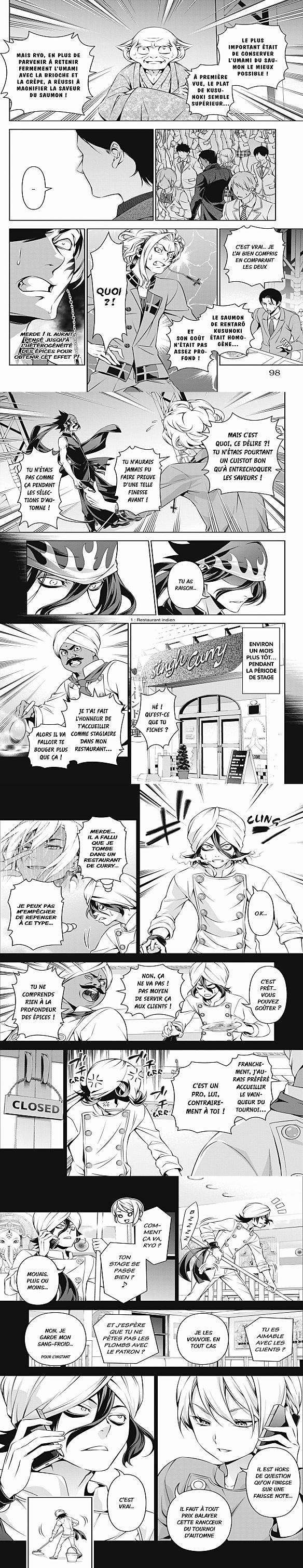 Read Food Wars FR Manga Online