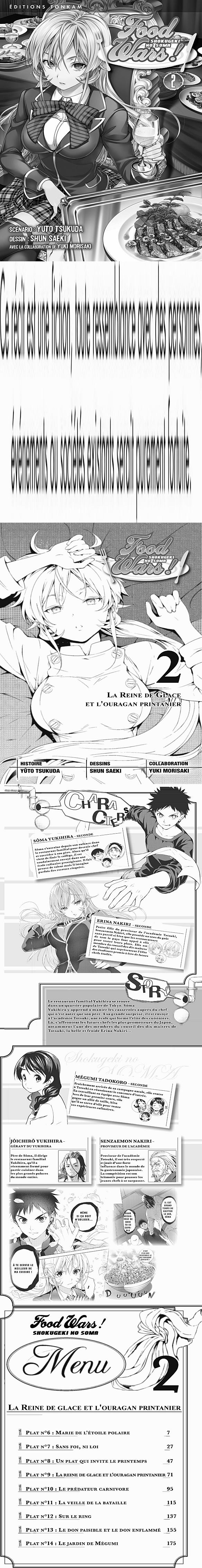 Read Food Wars FR Manga Online