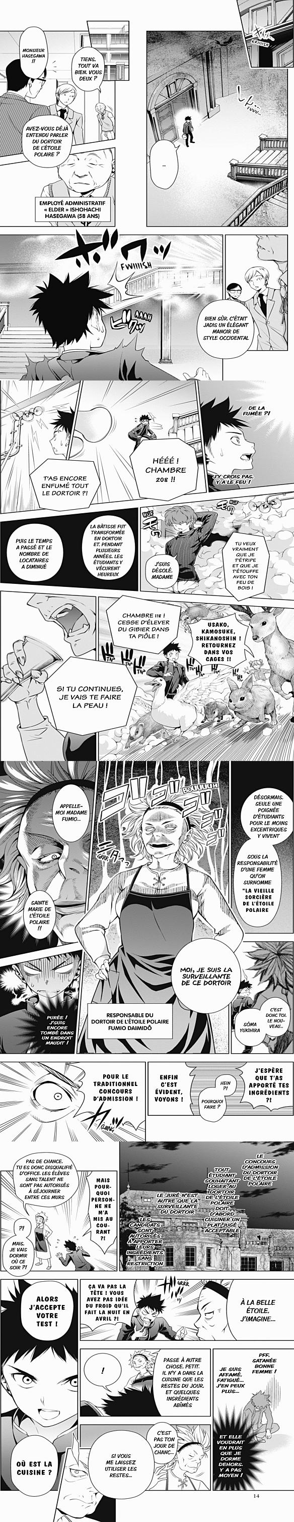Read Food Wars FR Manga Online