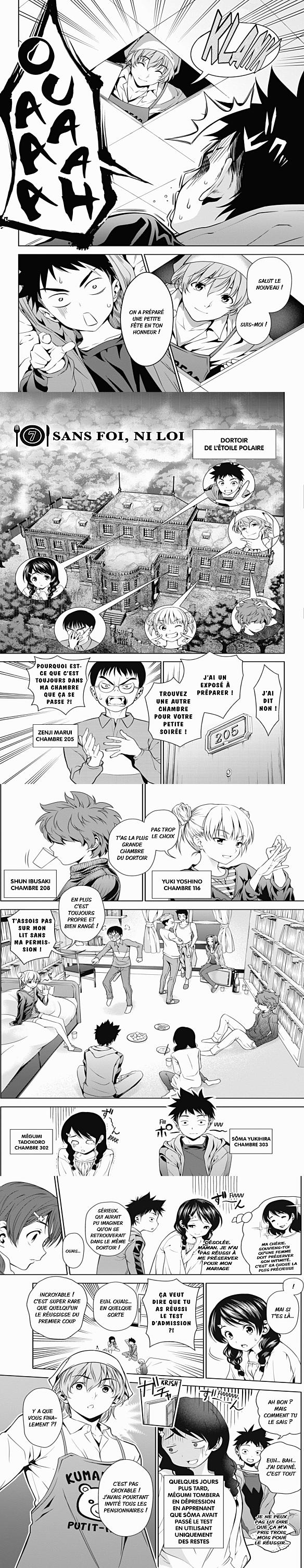 Read Food Wars FR Manga Online