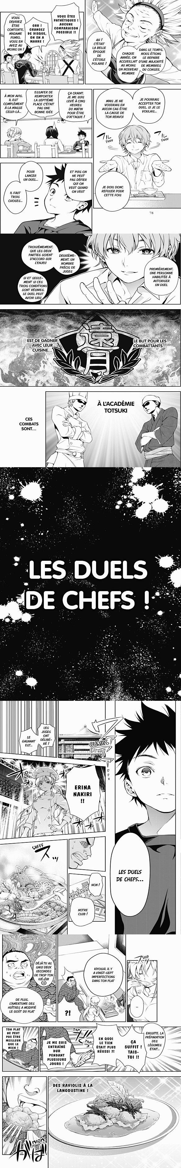 Read Food Wars FR Manga Online