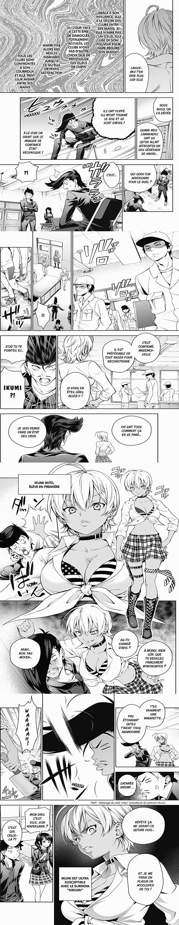Read Food Wars FR Manga Online