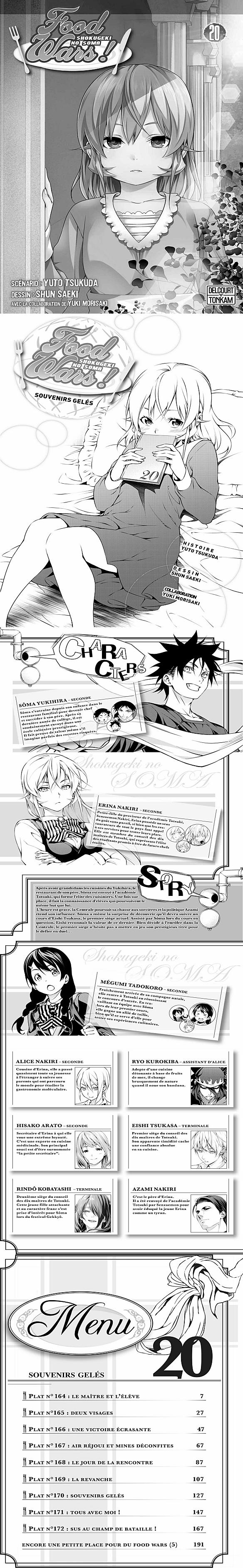 Read Food Wars FR Manga Online
