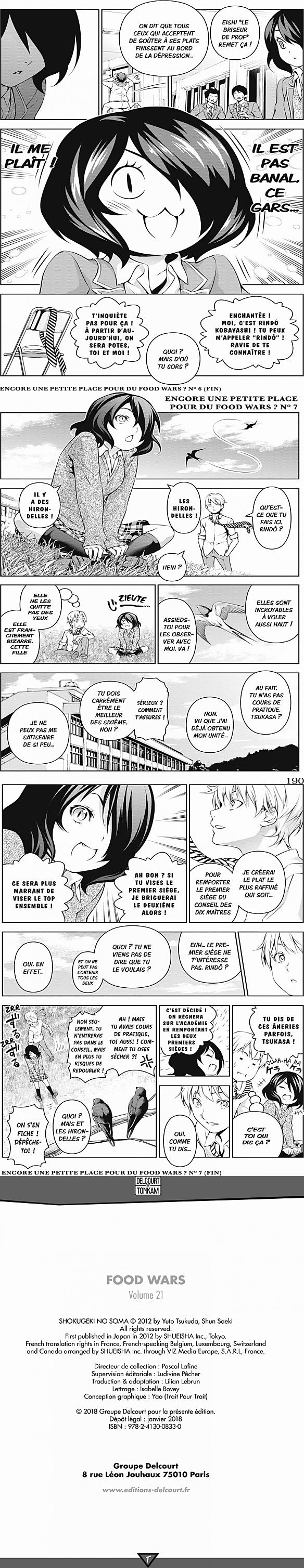 Read Food Wars FR Manga Online