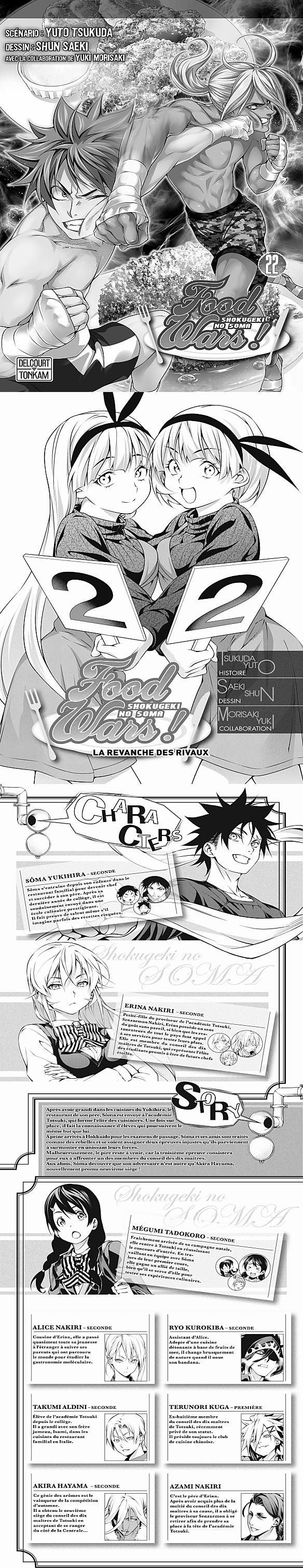 Read Food Wars FR Manga Online