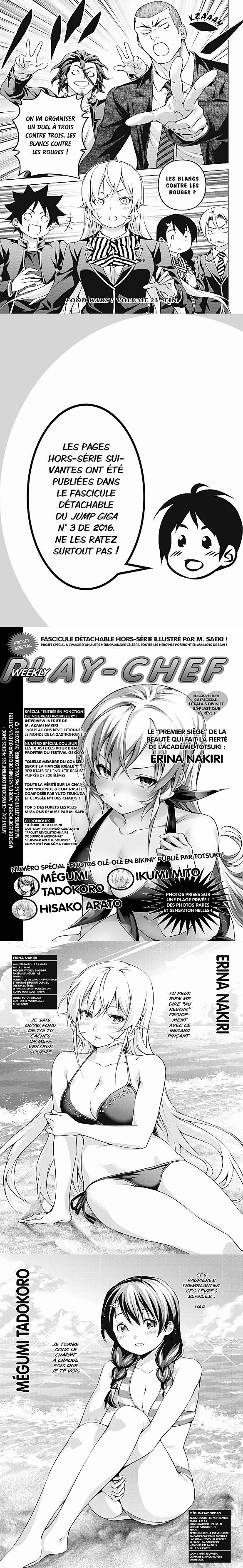 Read Food Wars FR Manga Online