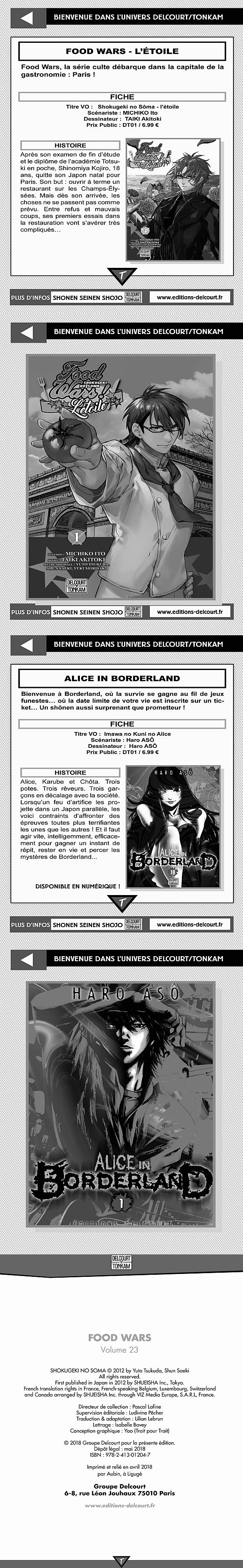 Read Food Wars FR Manga Online