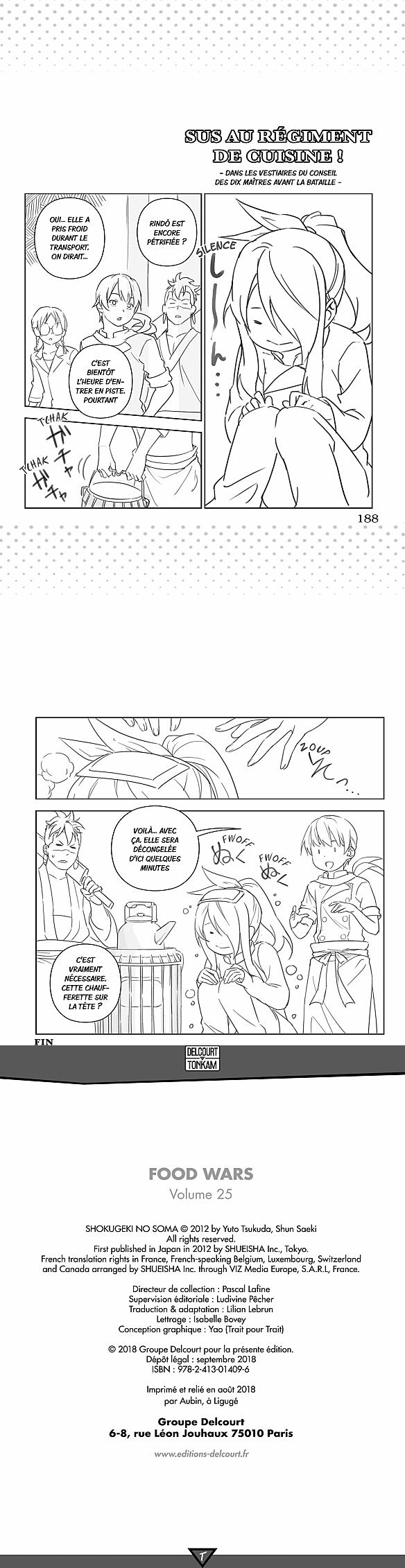 Read Food Wars FR Manga Online