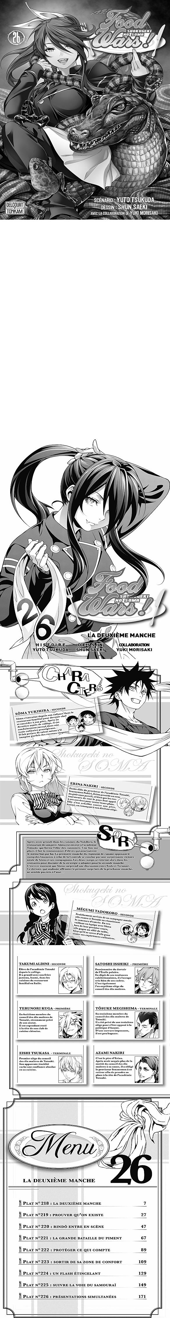Read Food Wars FR Manga Online