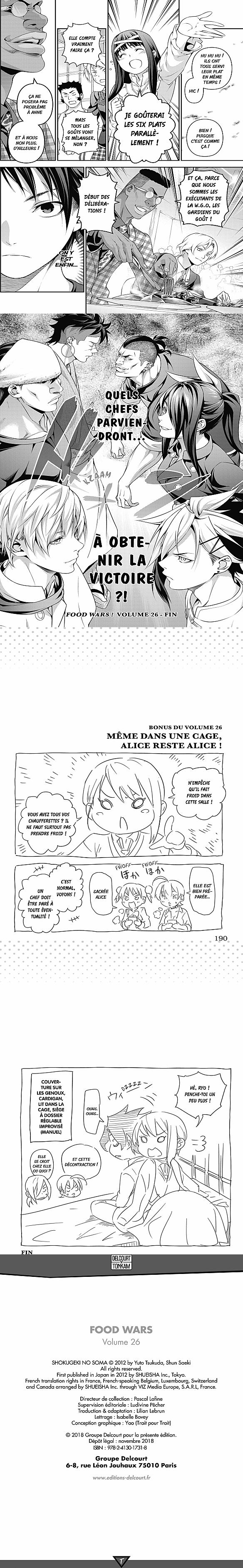 Read Food Wars FR Manga Online