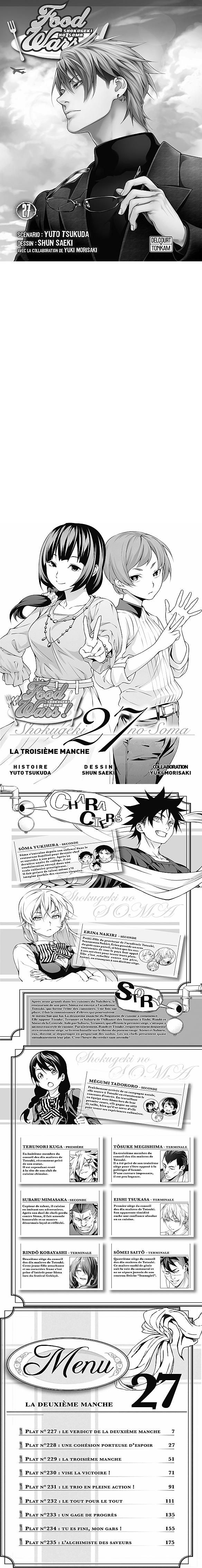 Read Food Wars FR Manga Online