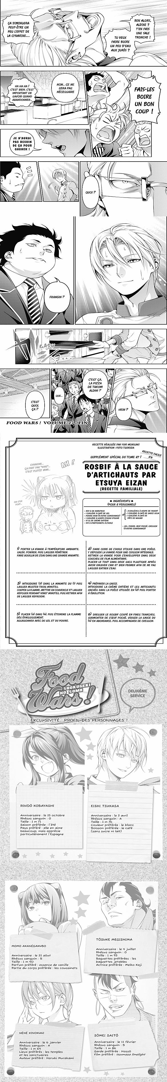 Read Food Wars FR Manga Online