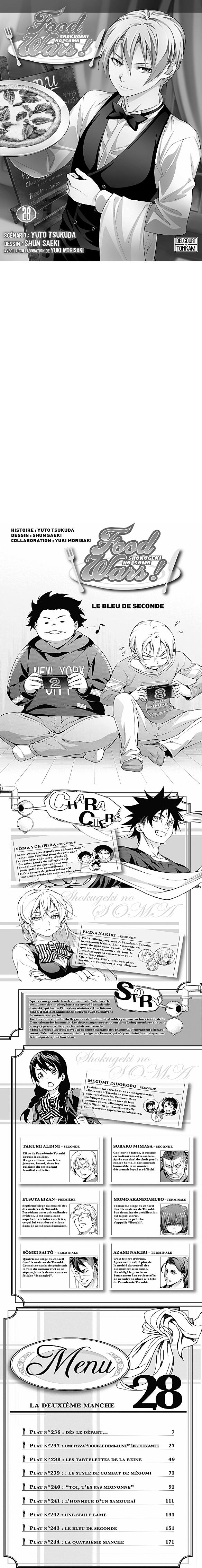 Read Food Wars FR Manga Online