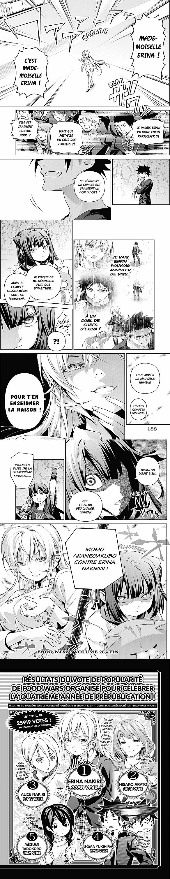 Read Food Wars FR Manga Online