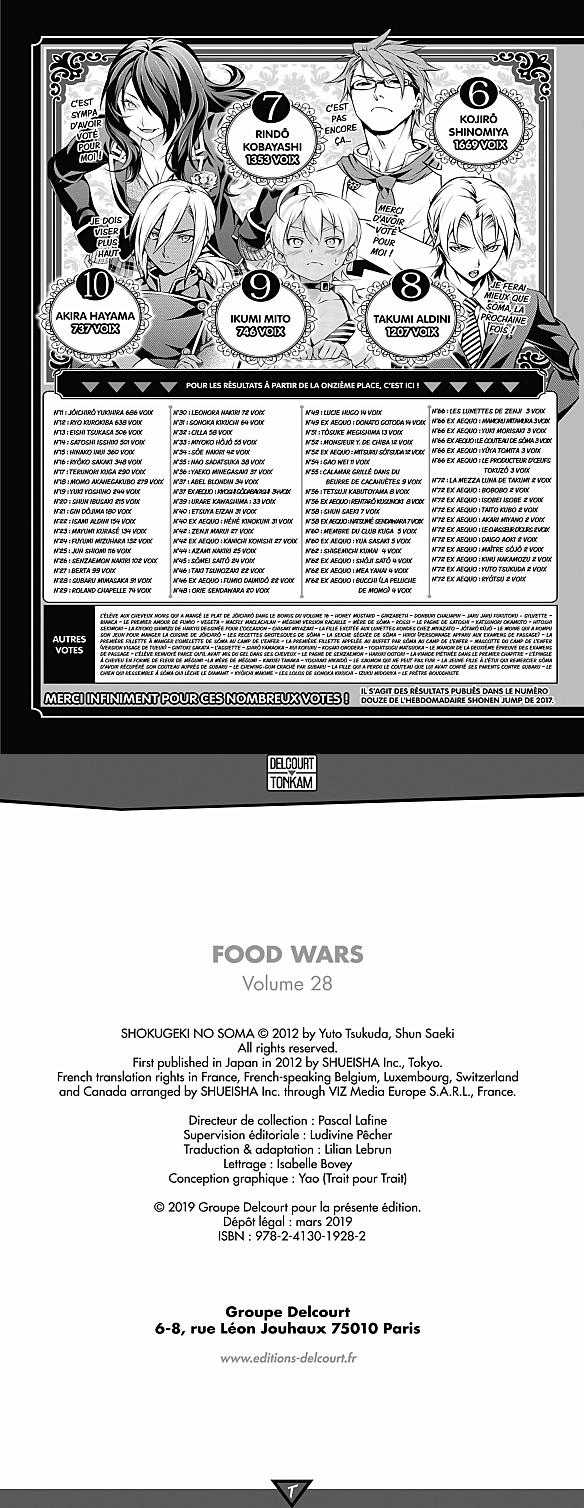 Read Food Wars FR Manga Online