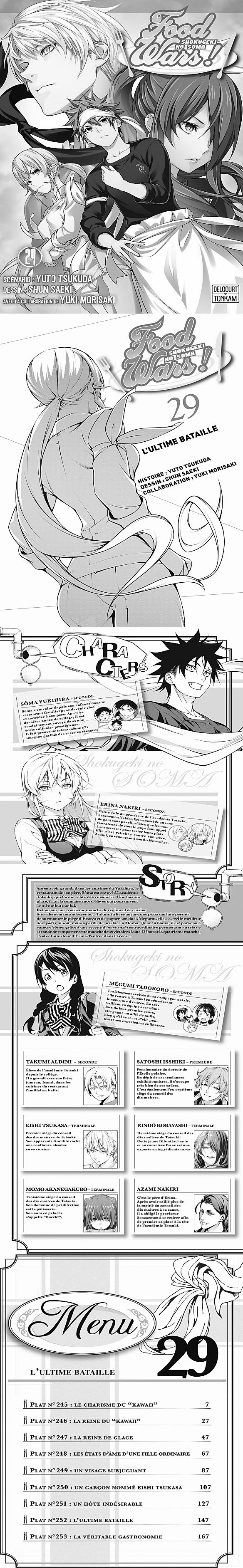 Read Food Wars FR Manga Online
