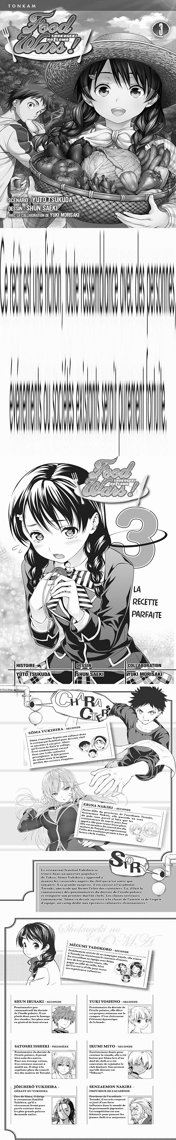 Read Food Wars FR Manga Online