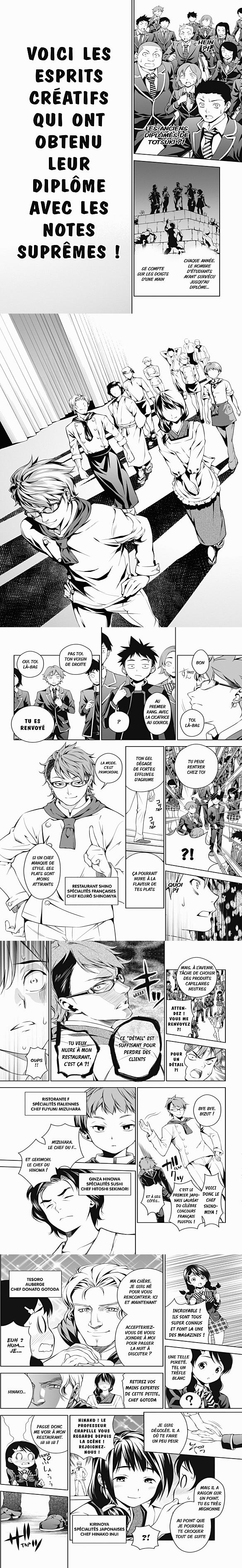 Read Food Wars FR Manga Online