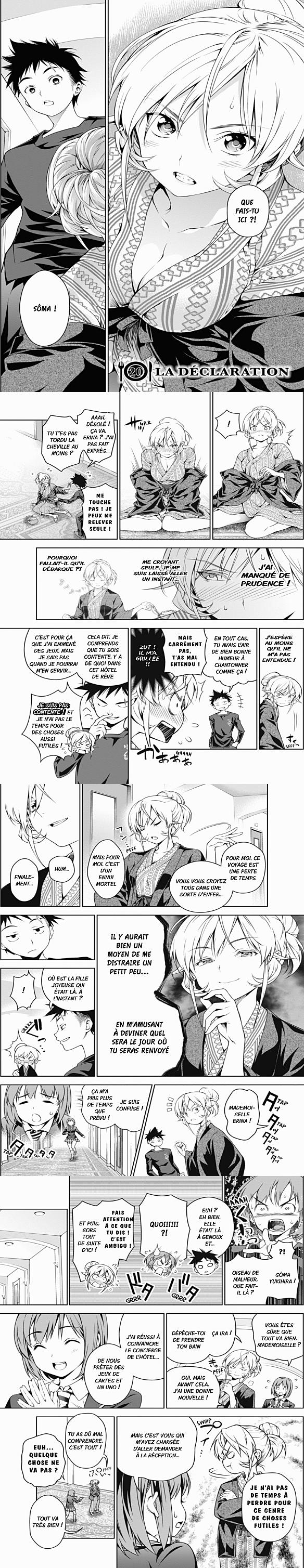 Read Food Wars FR Manga Online