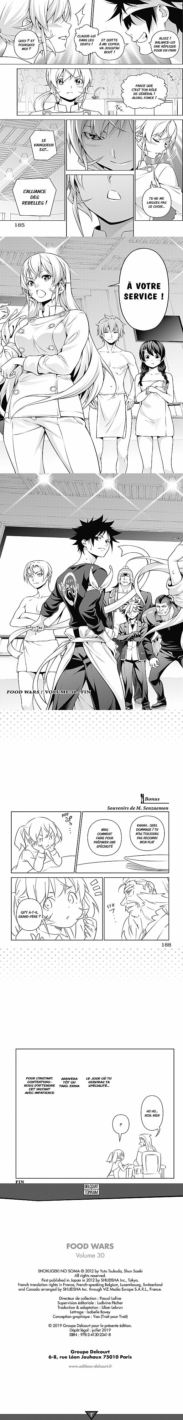 Read Food Wars FR Manga Online