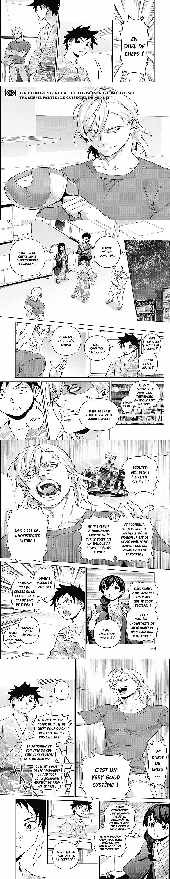 Read Food Wars FR Manga Online