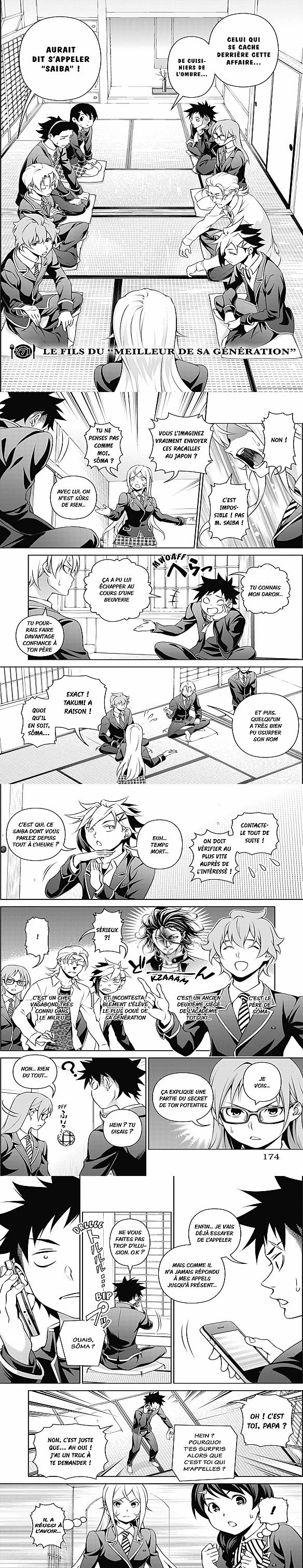 Read Food Wars FR Manga Online
