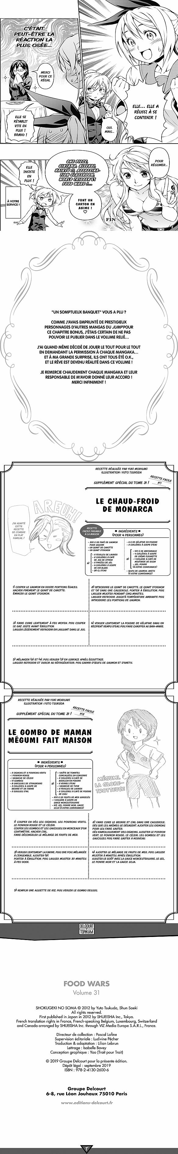 Read Food Wars FR Manga Online