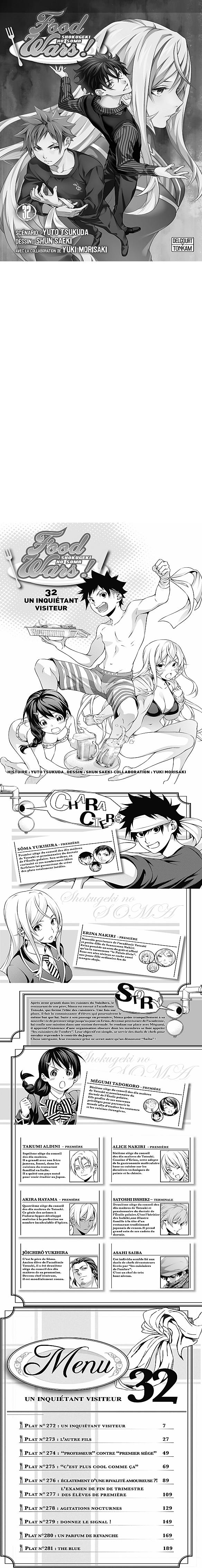 Read Food Wars FR Manga Online