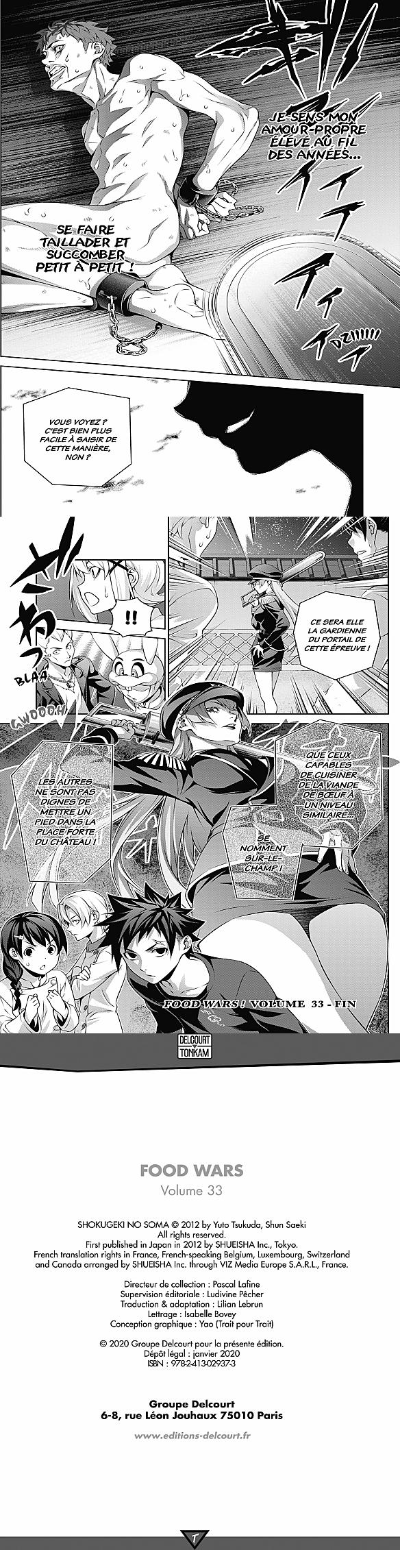 Read Food Wars FR Manga Online