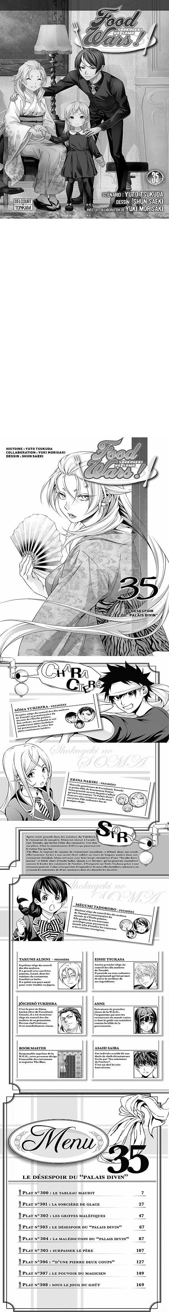 Read Food Wars FR Manga Online