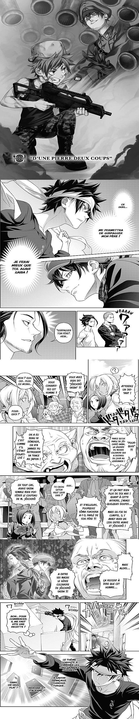 Read Food Wars FR Manga Online