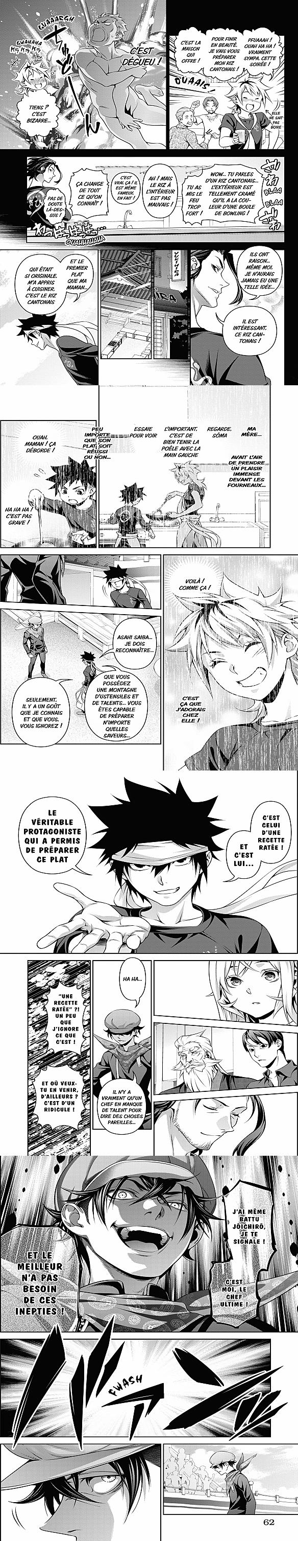 Read Food Wars FR Manga Online